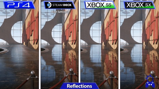 《原子之心》SteamDeck画面对比：表现远超PS4版！
