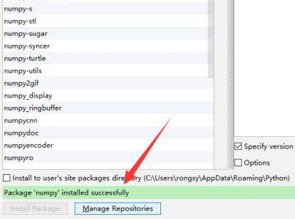 pycharm怎么安装numpy库？pycharm安装numpy库的方法