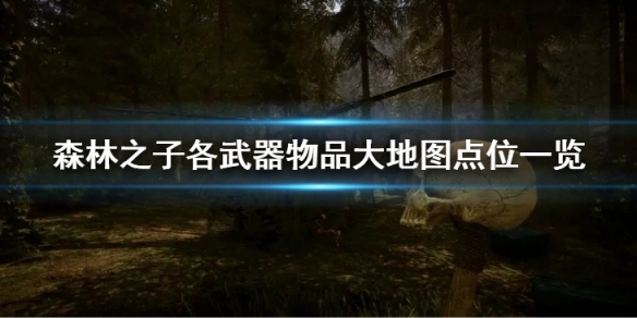 《森林之子》各武器物品都在哪?各武器物品大地图点位一览