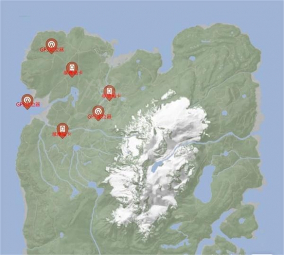 《森林之子》各武器物品都在哪?各武器物品大地图点位一览
