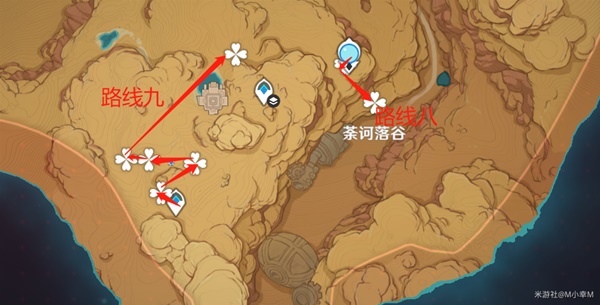 《原神》赛诺突破材料圣金虫收集路线分享