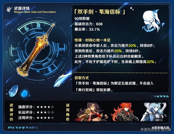 《原神》3.5苇海信标强度分析