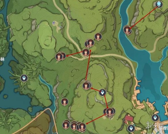 《原神》迪希雅突破材料收集路线分享 迪希雅突破素材怎么采集？