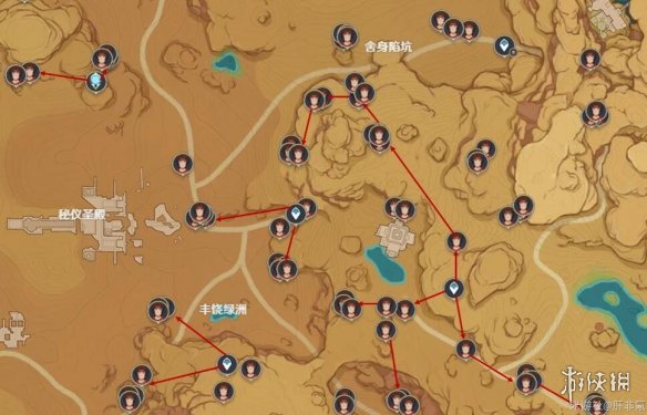 《原神》迪希雅突破材料收集路线分享 迪希雅突破素材怎么采集？