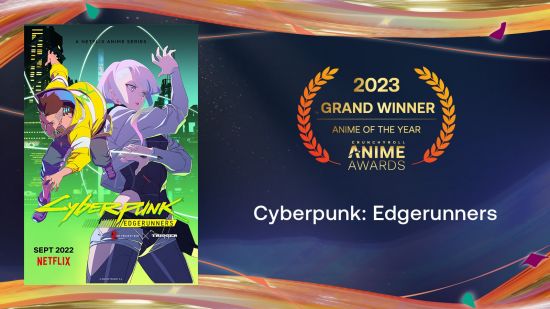 《赛博朋克：边缘行者》斩获美国版B站2022年度动画大奖