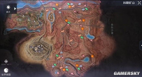 黎明觉醒全地图全资源采集位置一览 资源在哪采集