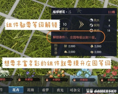 《逆水寒》庄园系统最全详解 庄园怎么建造好