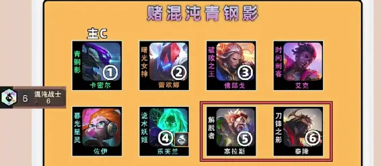 《金铲铲之战》混沌青钢影怎么玩 金铲铲之战混沌青钢影一览