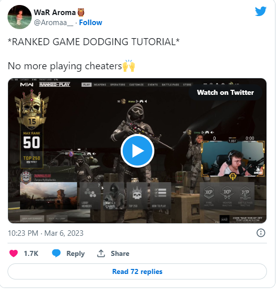 《COD19》职业选手分享避开外挂机巧 有用但不多