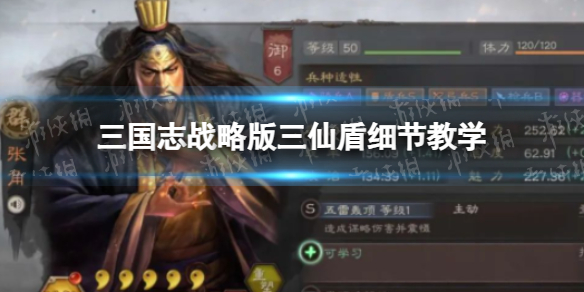 《三国志战略版》三仙盾细节教学 三国志战略版三仙盾怎么玩