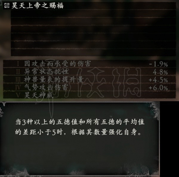 《卧龙苍天陨落》赐福都有什么效果？全9种赐福效果一览