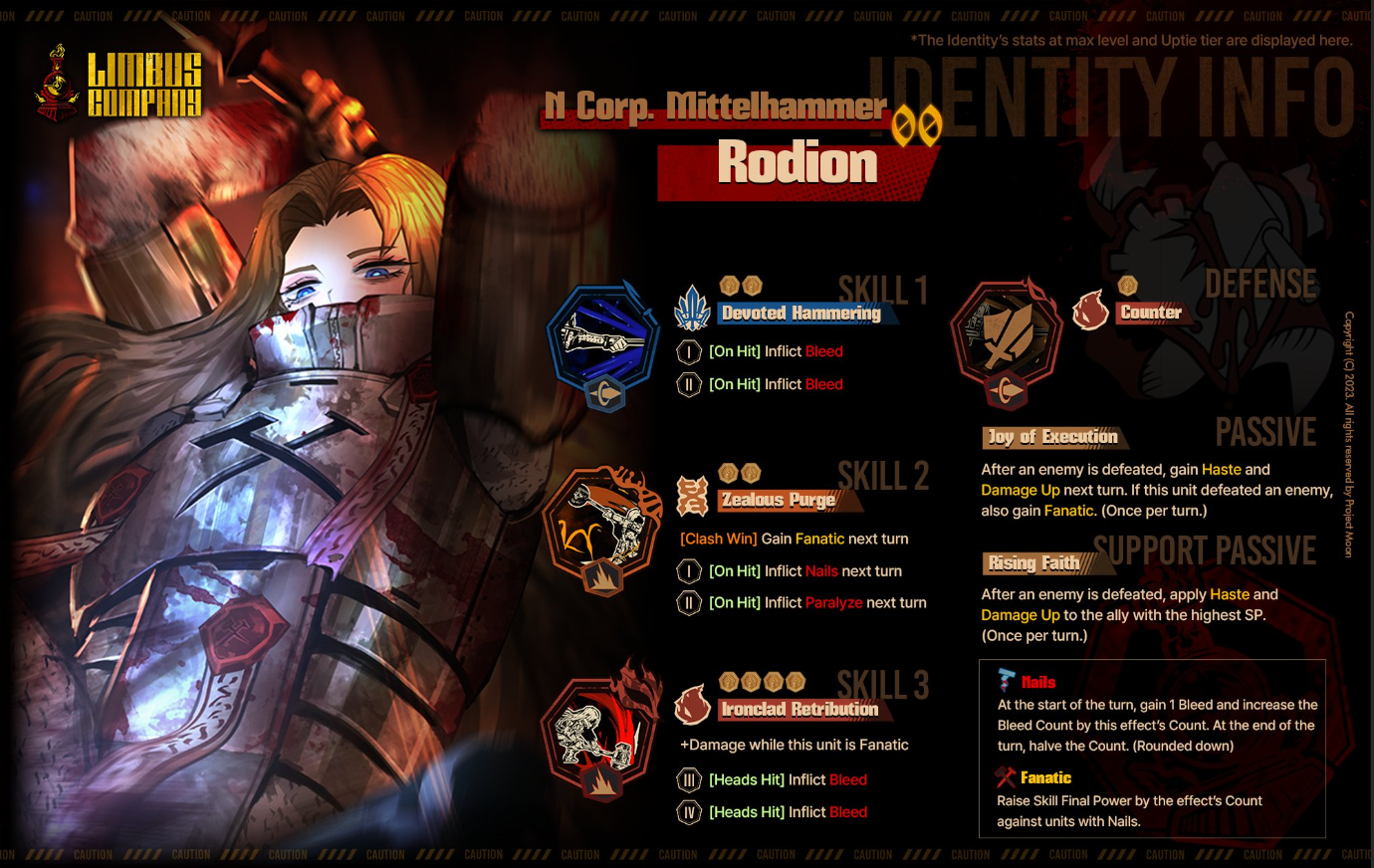 边狱公司新UP卡池默尔索罗佳登场 全新人格N公司抽出限定卡池