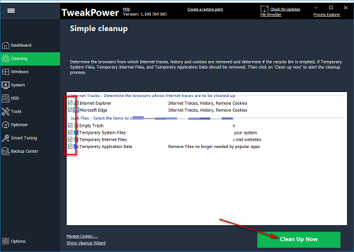 TweakPower如何清理系统文件-TweakPower清理系统文件的操作方法