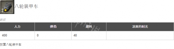 《英雄连3》机械化战队有什么配置？机械化部队详解