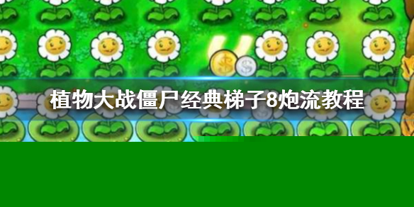 《植物大战僵尸》经典梯子8炮流教程  8炮流怎么玩？