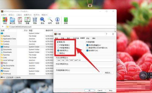 WinRAR如何设置查看器类型-WinRAR设置查看器类型的方法