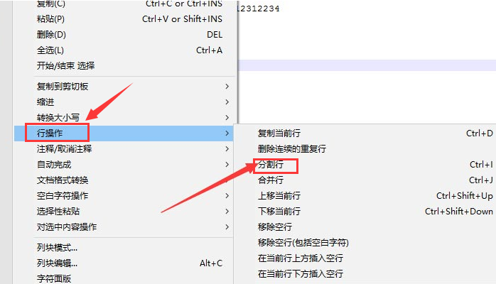 Notepad++怎么分割行-Notepad++分割行的操作方法