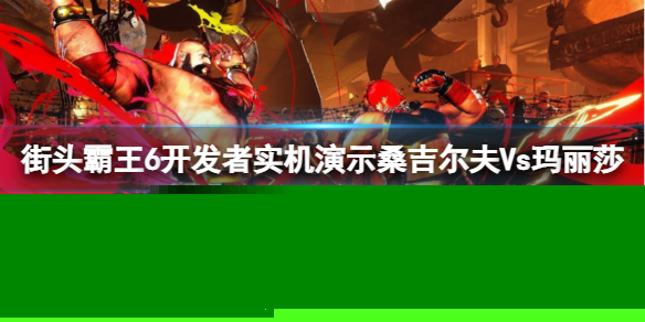 《街头霸王6》桑吉尔夫Vs玛丽莎？开发者实机演示