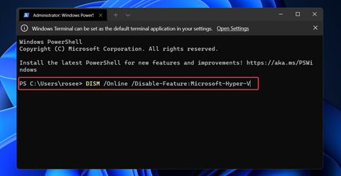 win11怎么关闭hyper-win11关闭hyper的操作方法