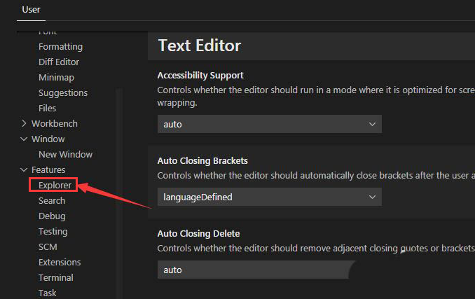 vscode如何将列表页字母排序-vscode将列表页字母排序的方法
