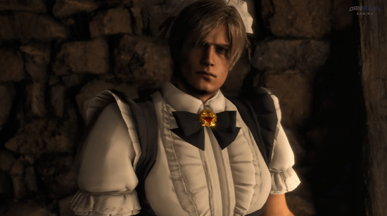 《生化危机4重制》里昂MOD合集 百变三光妖娆进村