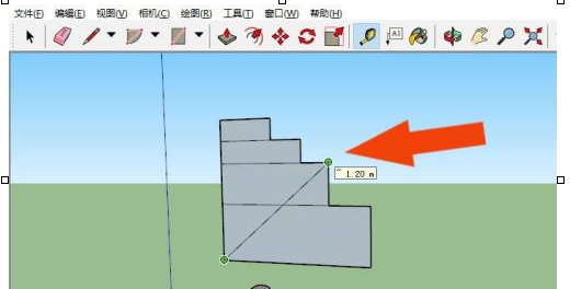 SketchUp2020卷尺工具怎么使用-SketchUp2020卷尺工具使用方法