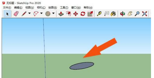 SketchUp2020圆柱体模型怎么绘制-SketchUp2020圆柱体模型绘制方法