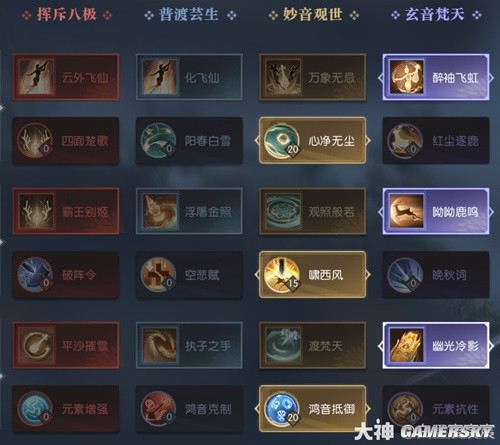逆水寒魔兽老兵服鸿音技能解析 鸿音技能怎么搭配