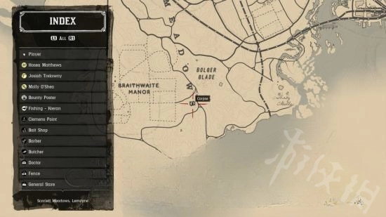 《荒野大镖客2》变态杀手线索地图攻略  线索地图怎么完成?