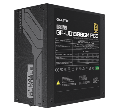 技嘉发布魔鹰1300PG5电源 支持PCI-E 5.0与ATX 3.0规范