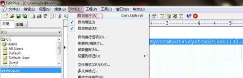EditPlus怎么设置自动换行-EditPlus设置自动换行教程