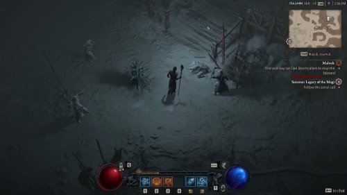 GS《暗黑4》战斗实机演示 魔法师显神通