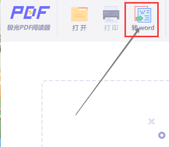 极光PDF阅读器怎么将文件改成word格式-将文件改成word格式的方法