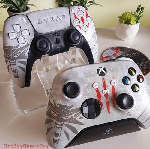 粉丝DIY《生化4》Xbox手柄 还原经典元素 手艺精湛