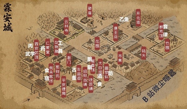 《大侠立志传》EA版各区域资源点一览