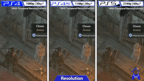 《暗黑破坏神4》PS平台表现对比 PS5帧数翻倍