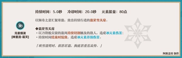 《原神》神里绫华一图流培养指南 神里绫华怎么配队