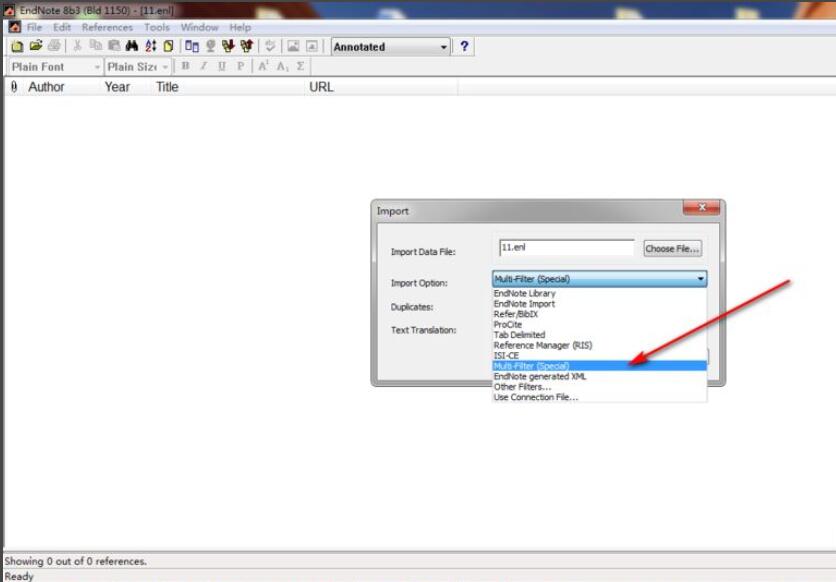 Endnote如何导入数据-Endnote导入数据方法介绍
