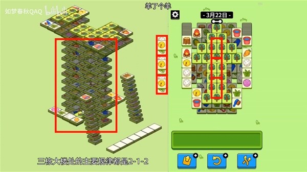 《羊了个羊》3月22日羊羊大世界3D图形分析