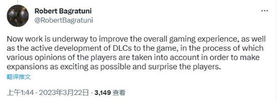 《原子之心》三周内玩家数突破500万：DLC内容正在制作中！