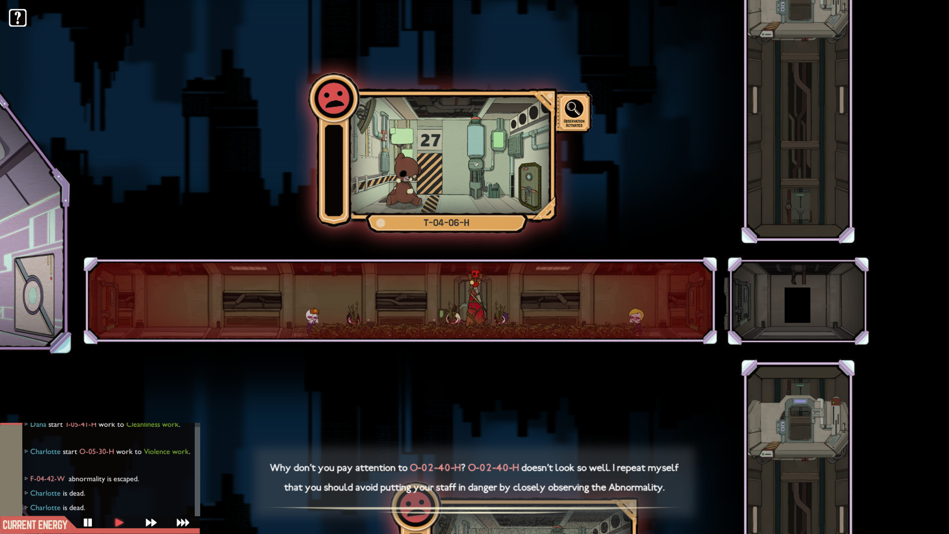 脑叶公司异想体危险度怎么排序 脑叶公司怪物管理模拟异想体危险度等级排名介绍