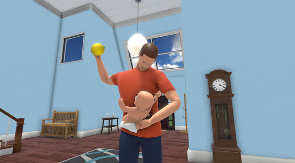 父慈子孝的游戏名叫什么 父亲婴儿互殴游戏名介绍