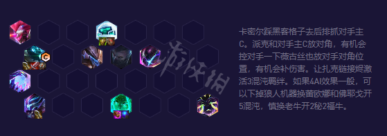 《云顶之弈》s8.5赌狗阵容推荐 AI黑客卡密尔阵容攻略