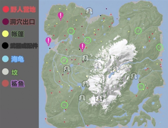 《森林之子》野人营地位置一览 野人营地在哪儿?