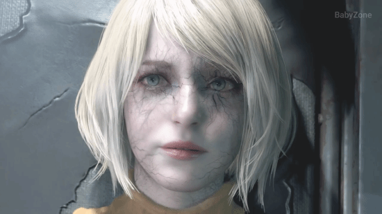 《生化危机4：重制版》碍事梨出场合集 奶凶奶凶的她有点可爱