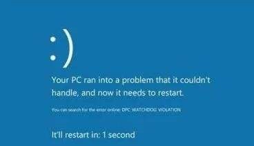 win10蓝屏笑脸提示重启怎么回事-win10蓝屏笑脸提示重启解决办法