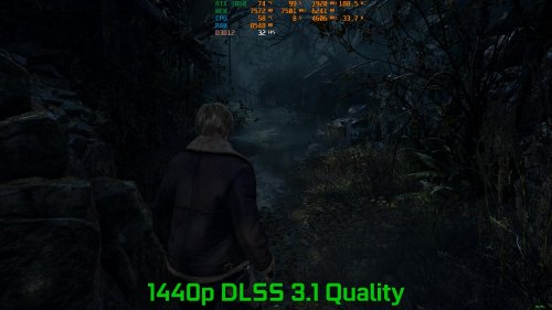 《生化4RE》mod：DLSS 2支持及敌人血条MOD