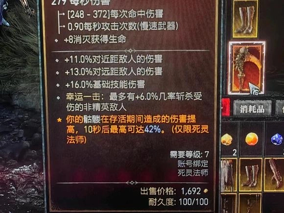 《暗黑破坏神4》骷髅王死灵流分享  死灵法师怎么玩？