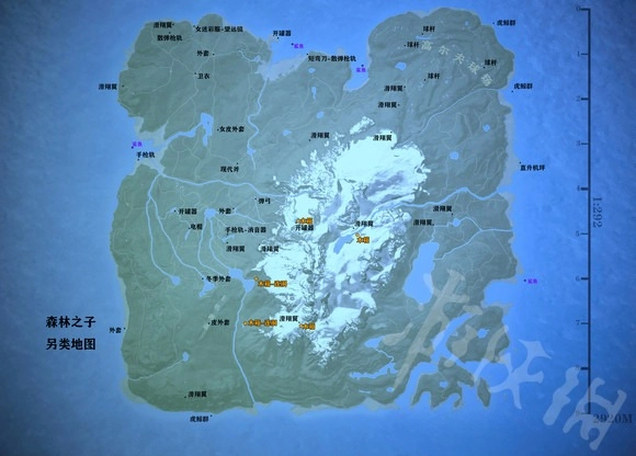 《森林之子》地图更新一览  地图有什么样更新？