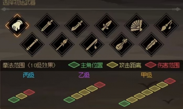 《大侠立志传》武器选择什么？开局武器选择推荐